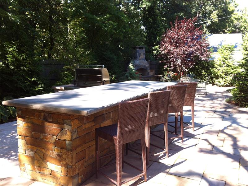 Patio, Outdoor Kitchen, Planting Enhancements 